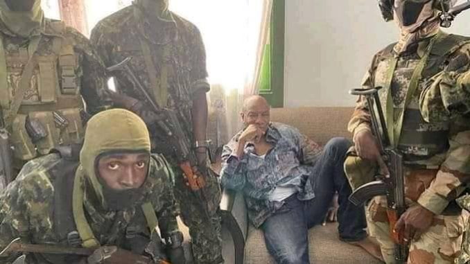 Alpha Conde Detained by The Military