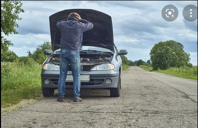 MAN LEFT BROKEN CAR BY THE ROADSIDE FIND IT MISSING