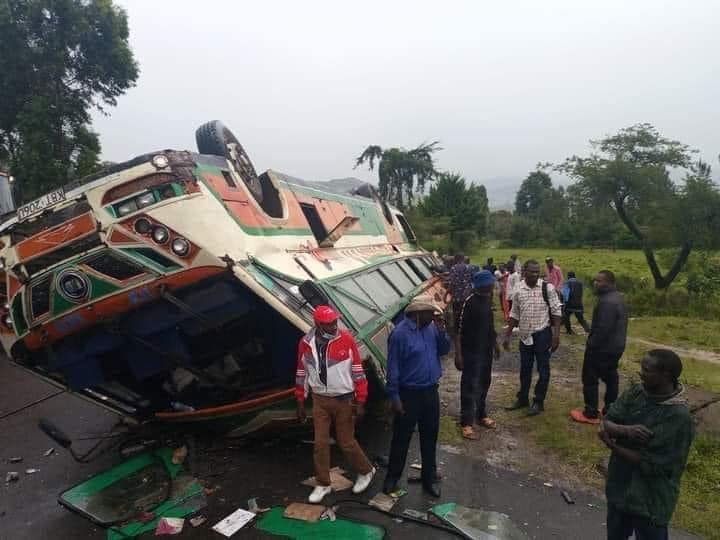 Mbukinya Bus Involved In An Accident , Several People Feared Dead