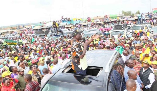 Dp William Ruto confronts Hecklers In Laikipia, Demands Respect