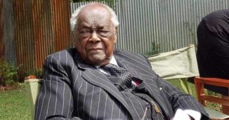 Charles Njonjo died peacefully this morning at around 5AM, aged 101 years. He was the only surviving member of the independence cabinet.